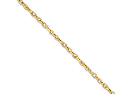 14K gold bracelet, alternate view