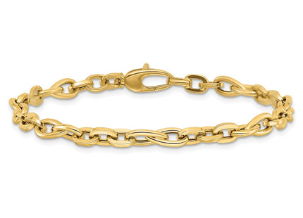 14K gold bracelet, another view