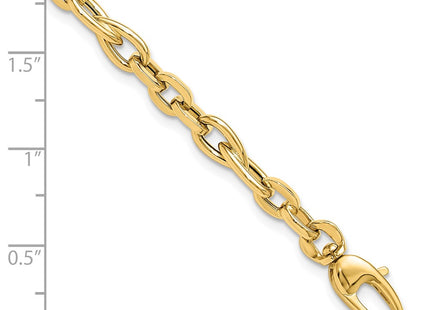 14K gold bracelet, further view