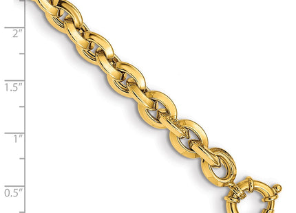 14k Yellow Gold Bracelets Style SF2609 - Classique Jewelry Inc.
