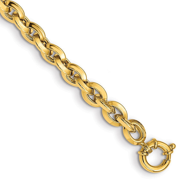 14k Yellow Gold Bracelets Style SF2609 - Classique Jewelry Inc.