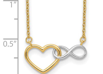 14k Yellow & Rhodium Jewelry Style SF2649 - Classique Jewelry Inc.