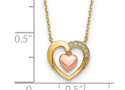 14k Two-tone Jewelry Style SF2656 - Classique Jewelry Inc.