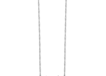 14k White Gold Jewelry Style SF2671 - Classique Jewelry Inc.