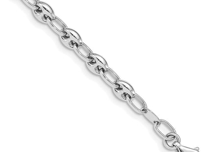 14K white gold bracelet