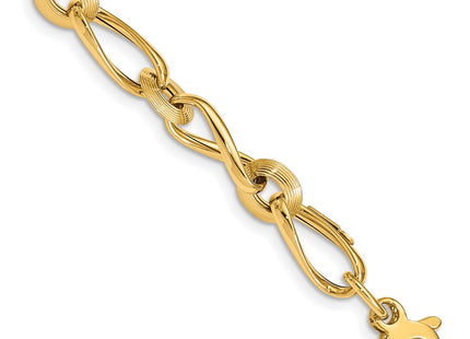14k Yellow Gold Bracelets Style SF2716 - Classique Jewelry Inc.