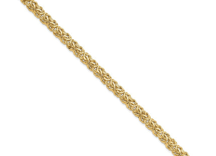 14k Fancy Flat Byzantine