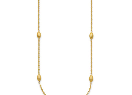 14k Yellow Gold Chain Necklaces Style SF2754 - Classique Jewelry Inc.
