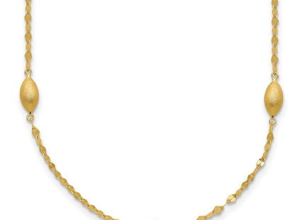 14k Yellow Gold Chain Necklaces Style SF2754 - Classique Jewelry Inc.