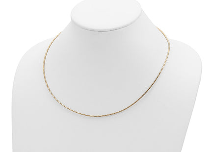 14k Yellow Gold Chain Necklaces Style SF2798 - Classique Jewelry Inc.