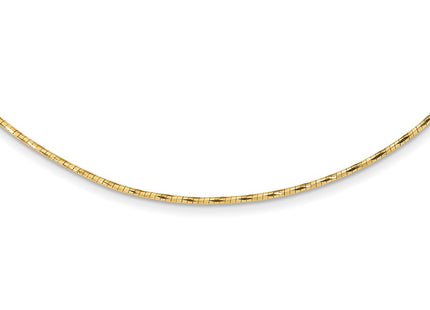 14k Yellow Gold Chain Necklaces Style SF2798 - Classique Jewelry Inc.