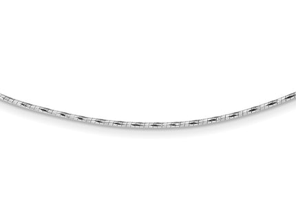 14k White Gold Chain Necklaces Style SF2798W - Classique Jewelry Inc.