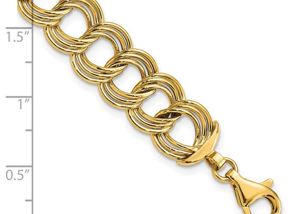 14k Yellow Gold Bracelets Style SF2804 - Classique Jewelry Inc.