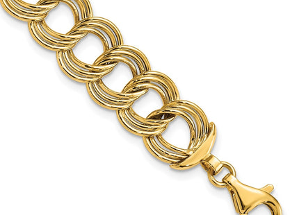 14k Yellow Gold Bracelets Style SF2804 - Classique Jewelry Inc.