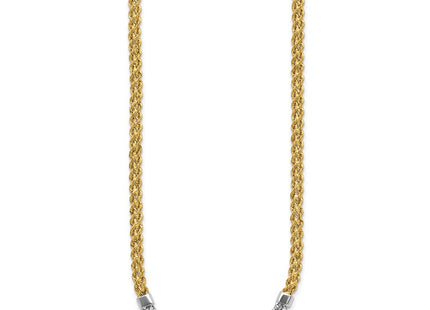 14k Yellow & Rhodium Jewelry Style SF2816 - Classique Jewelry Inc.