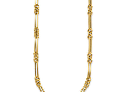 14K Polished Fancy Figaro Link