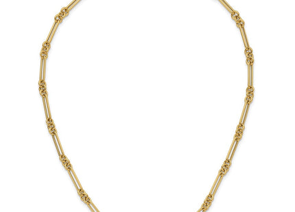 14K Polished Fancy Figaro Link