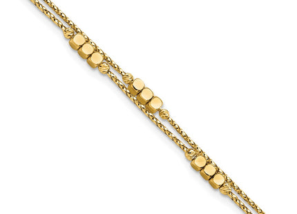 14k Yellow Gold Bracelets Style SF2852 - Classique Jewelry Inc.