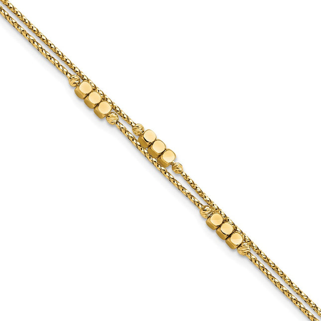 14k Yellow Gold Bracelets Style SF2852 - Classique Jewelry Inc.