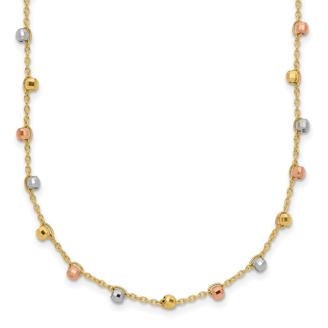14k Tri-Color Jewelry Style SF2858 - Classique Jewelry Inc.