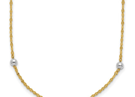 14k Two-tone Jewelry Style SF2862 - Classique Jewelry Inc.