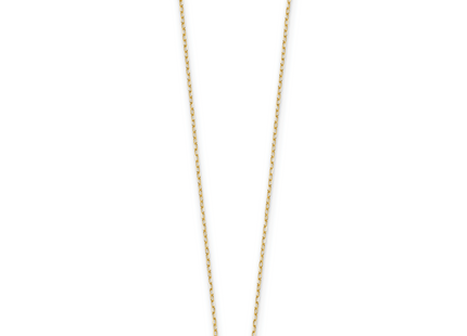 14k Polished Puffed Heart Pendant 16. Necklace, 16.5 x 6mm