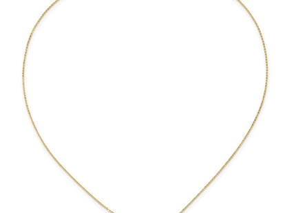 14k Polished Puffed Heart Pendant 16. Necklace (Style SF2871-16.5)