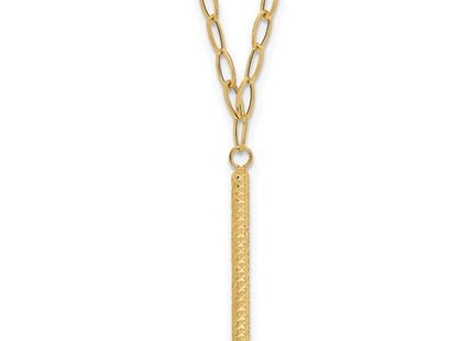 14k Yellow Gold Chain Necklaces Style SF2917 - Classique Jewelry Inc.