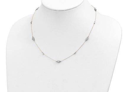 14k Two-tone Jewelry Style SF2942 - Classique Jewelry Inc.