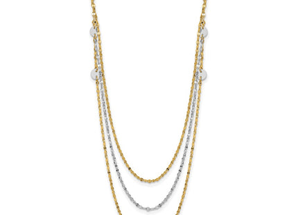 14k Two-tone Jewelry Style SF2950Y - Classique Jewelry Inc.