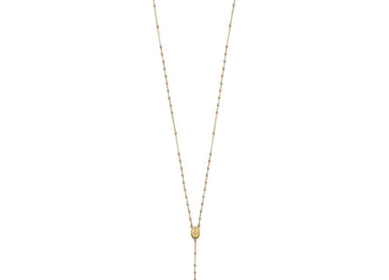 14K gold miraculous medal necklace, alternate view