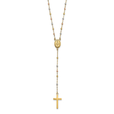 14K gold miraculous medal necklace