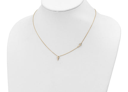 14k Yellow Gold Pendants Style SF2961 - Classique Jewelry Inc.