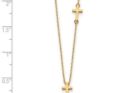 14k Yellow Gold Pendants Style SF2961 - Classique Jewelry Inc.