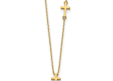 14k Yellow Gold Pendants Style SF2961 - Classique Jewelry Inc.