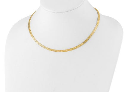 14K gold necklace, alternate view