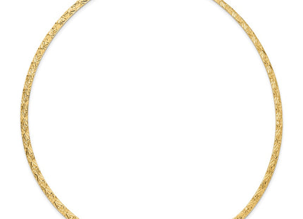 14K gold necklace, another view