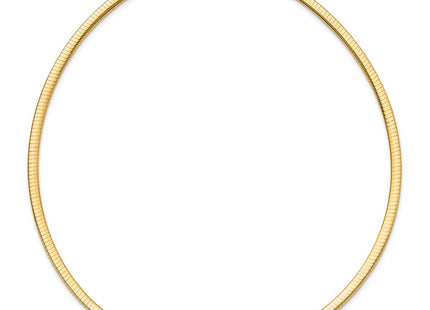 14K gold necklace, further view