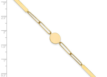 14k Yellow Gold Bracelets Style SF2974 - Classique Jewelry Inc.