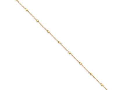 14K Polished Cube Stations