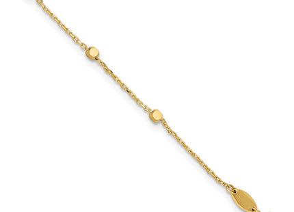 14k Yellow Gold Bracelets Style SF2975 - Classique Jewelry Inc.