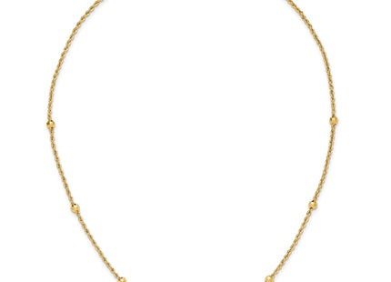 14k Yellow Gold Chain Necklaces Style SF2976 - Classique Jewelry Inc.