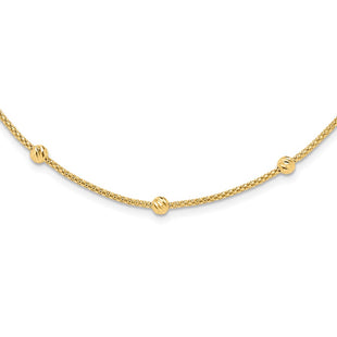 14k Yellow Gold Chain Necklaces Style SF2977 - Classique Jewelry Inc.