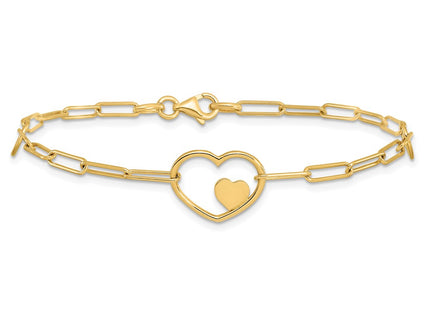 14k Yellow Gold Bracelets Style SF2979 - Classique Jewelry Inc.