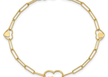 14k Yellow Gold Bracelets Style SF2979 - Classique Jewelry Inc.