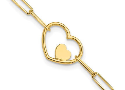 14k Yellow Gold Bracelets Style SF2979 - Classique Jewelry Inc.