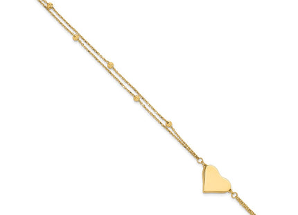 14k Yellow Gold Bracelets Style SF2983 - Classique Jewelry Inc.