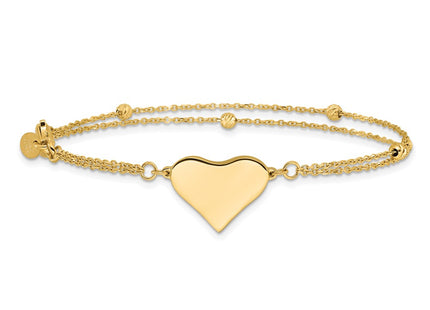 14k Yellow Gold Bracelets Style SF2983 - Classique Jewelry Inc.