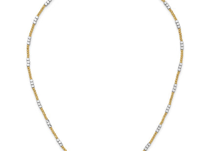 14k Two-tone Jewelry Style SF2986 - Classique Jewelry Inc.