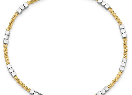 14k Two-tone Bracelets Style SF2986 - Classique Jewelry Inc.